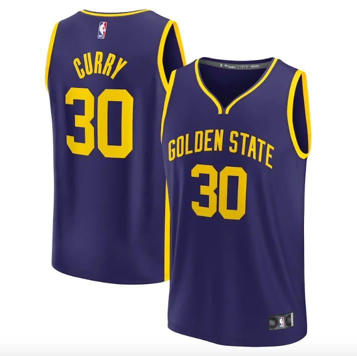 2022-23-golden-state-warriors-30-stephen-curry-fast-break-statement-navy-jersey