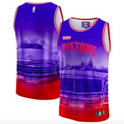 Detroit-Pistons-NBA-KidSuper-Studios-by-Fanatics-Unisex-Hometown-Red-Jersey-1