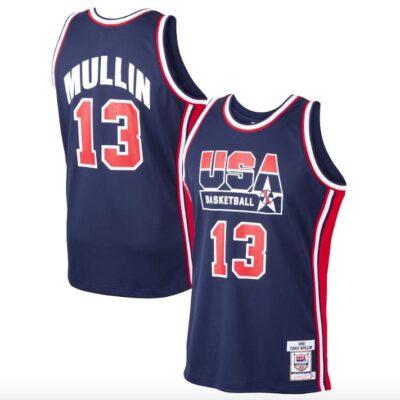 1992-Dream-Team-13-Chris-Mullin-Mitchell-Ness-Home-Authentic-Navy-Jersey-1
