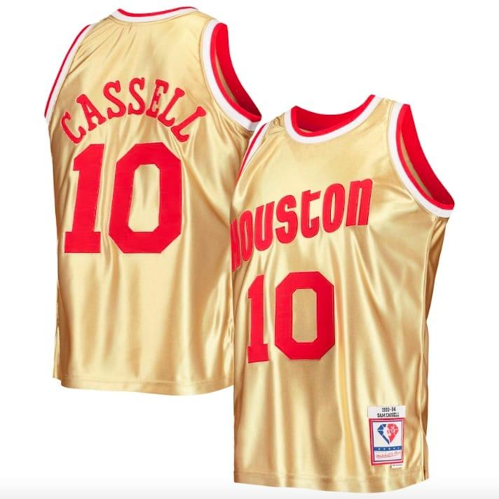 1993-94-houston-rockets-10-sam-cassell-mitchell-amp-ness-75th-anniversary-gold-jersey