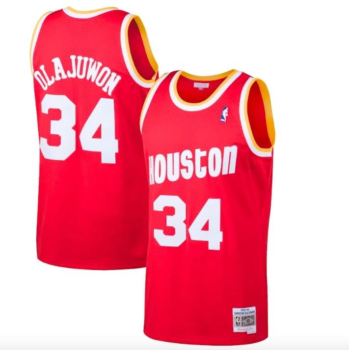 1993-94-houston-rockets-34-hakeem-olajuwon-mitchell-amp-ness-red-jersey