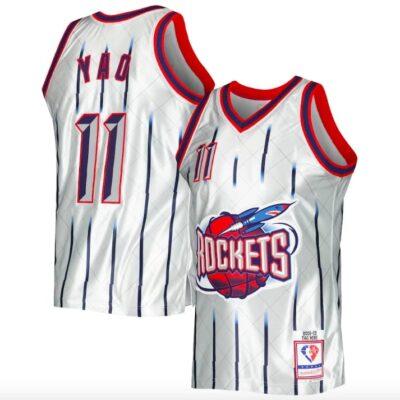 2002-03-Houston-Rockets-11-Yao-Ming-Mitchell-Ness-75th-Anniversary-Platinum-Jersey-1