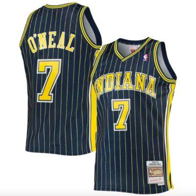 2003-04-Indiana-Pacers-7-Jermaine-ONeal-Mitchell-Ness-Navy-Jersey-1