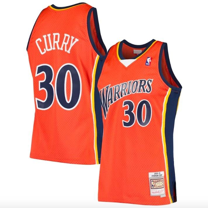 2009-10-golden-state-warriors-30-stephen-curry-mitchell-amp-ness-orange-jersey