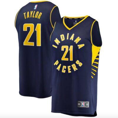 2021-22-Indiana-Pacers-21-Terry-Taylor-Fast-Break-Icon-Navy-Jersey-1