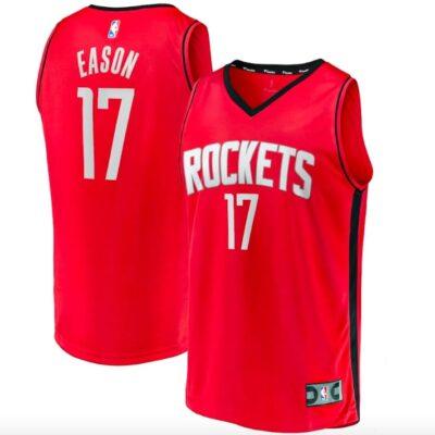 2021-NBA-Draft-First-Round-Pick-Houston-Rockets-17-Tari-Eason-Icon-Red-Jersey-1