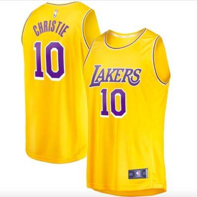 2022-23-LA-Lakers-10-Max-Christie-Fast-Break-Icon-Gold-Jersey-1