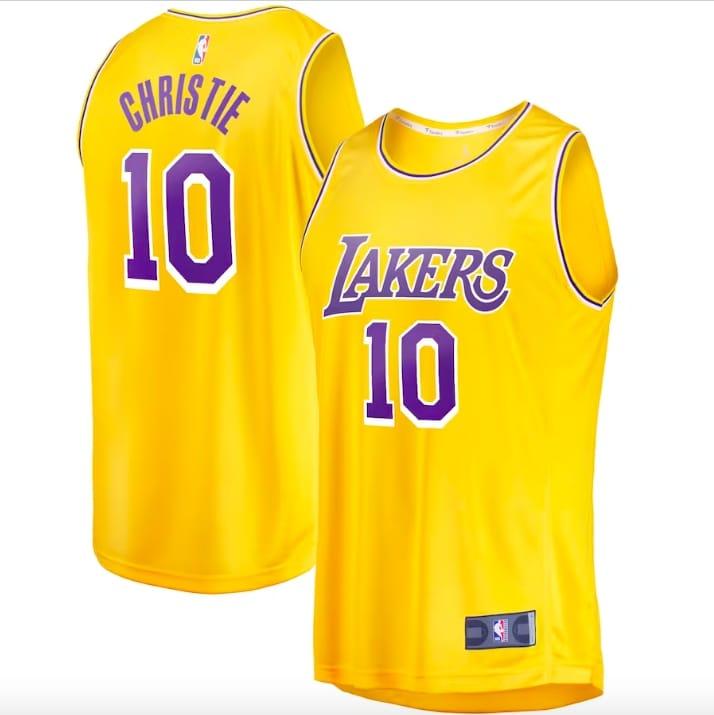 2022-23-la-lakers-10-max-christie-fast-break-icon-gold-jersey