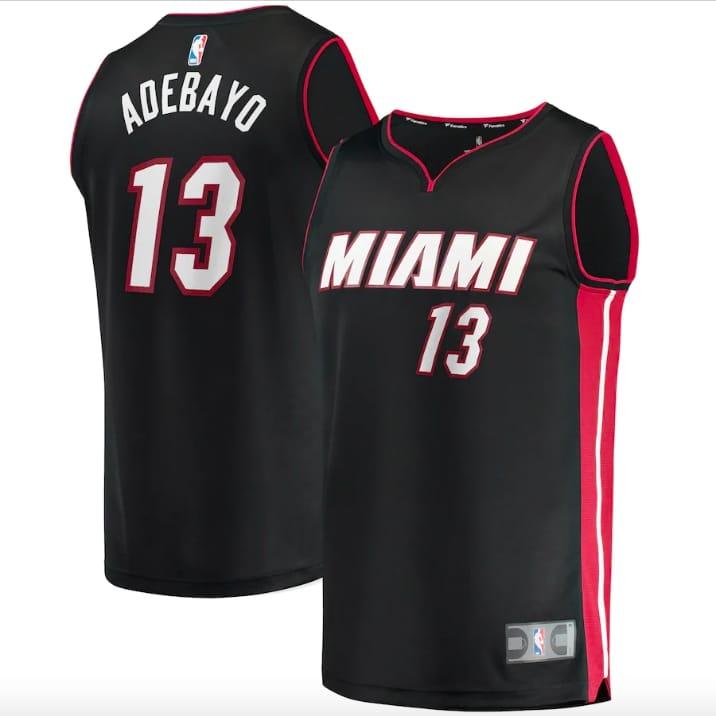 2022-23-miami-heat-13-bam-adebayo-fast-break-icon-black-jersey