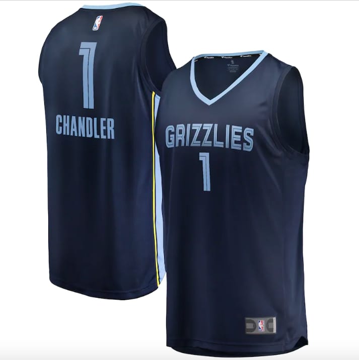 2022-nba-draft-second-round-pick-memphis-grizzlies-1-kennedy-chandler-fast-break-icon-navy-jersey