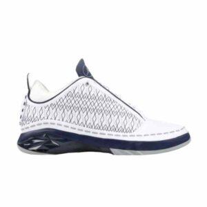 White/Midnight Navy/Metallic Silver