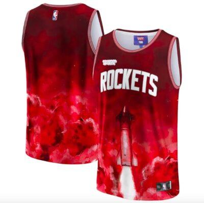 Houston-Rockets-NBA-KidSuper-Studios-by-Fanatics-Hometown-Red-Jersey-2