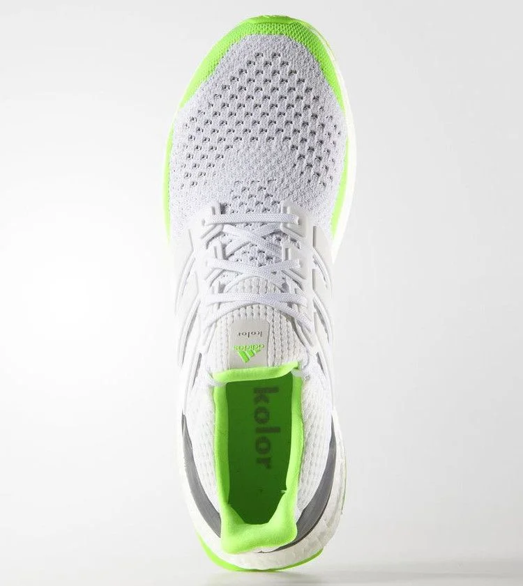 Кроссовки Kolor x adidas UltraBoost 1.0 'Solar Green'