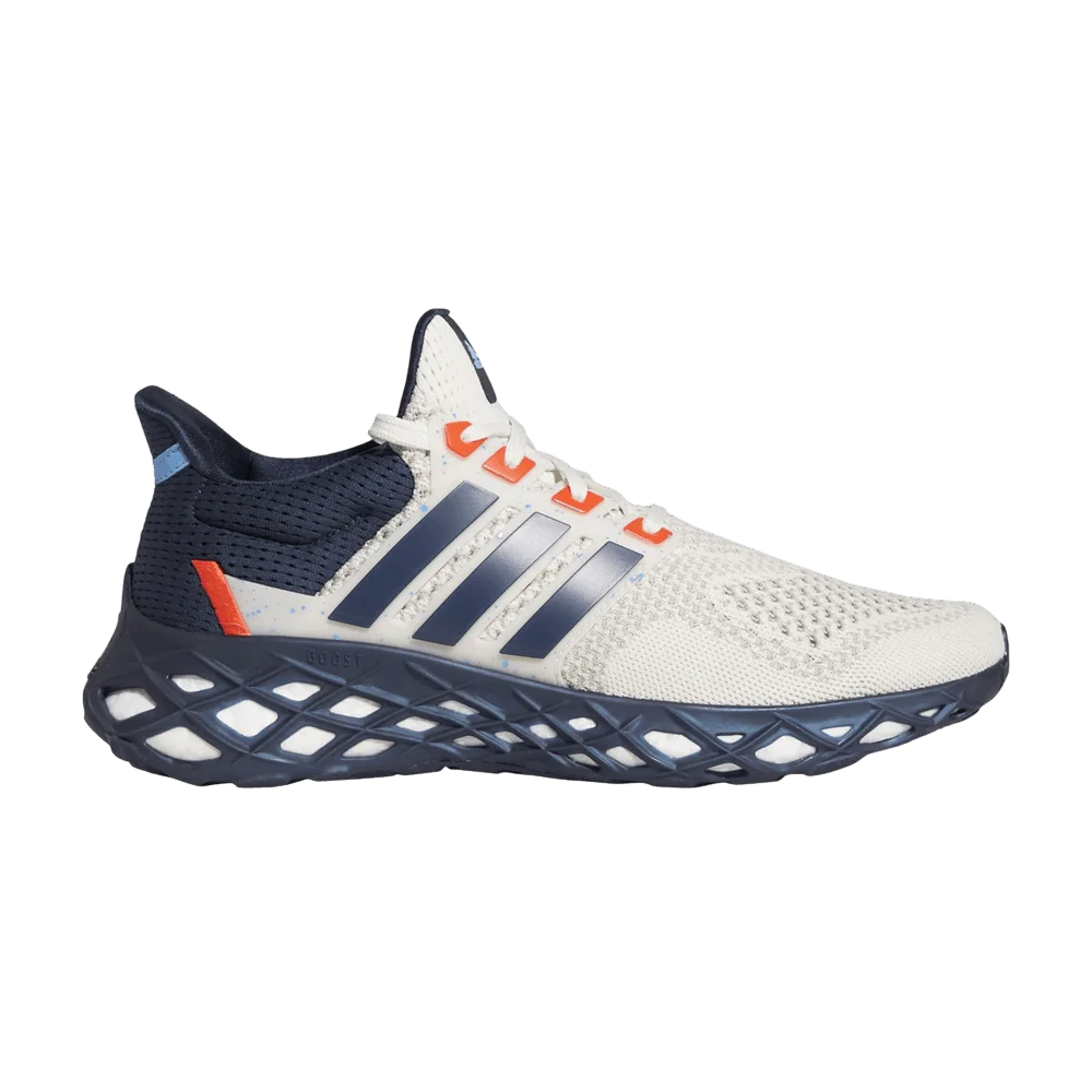 Кроссовки adidas UltraBoost Web DNA 'Chalk White Collegiate Navy'