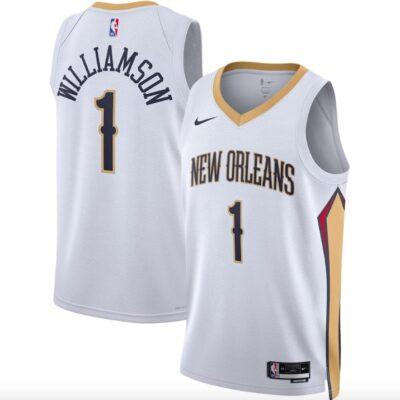 2022-23-New-Orleans-Pelicans-1-Zion-Williamson-Swingman-Association-White-Jersey-1