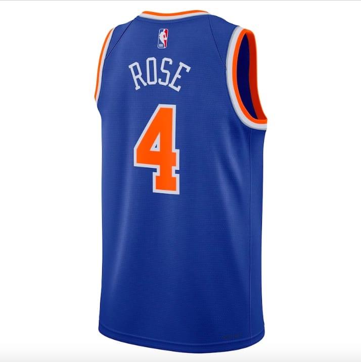 Derrick rose swingman jersey knicks hotsell