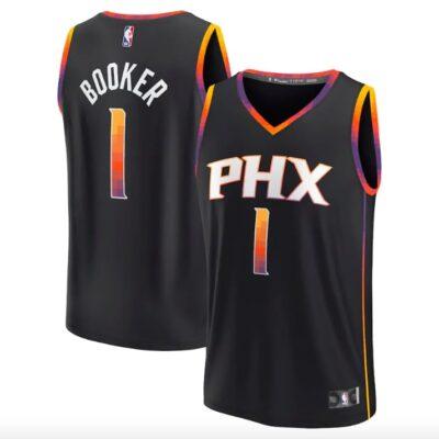 2022-23-Phoenix-Suns-1-Devin-Booker-Fast-Break-Statement-Black-Jersey-1
