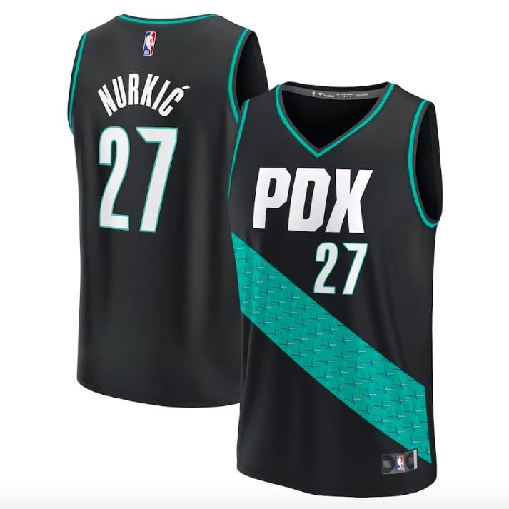 2022-23-portland-trail-blazers-27-jusuf-nurkic-fast-break-city-black-jersey