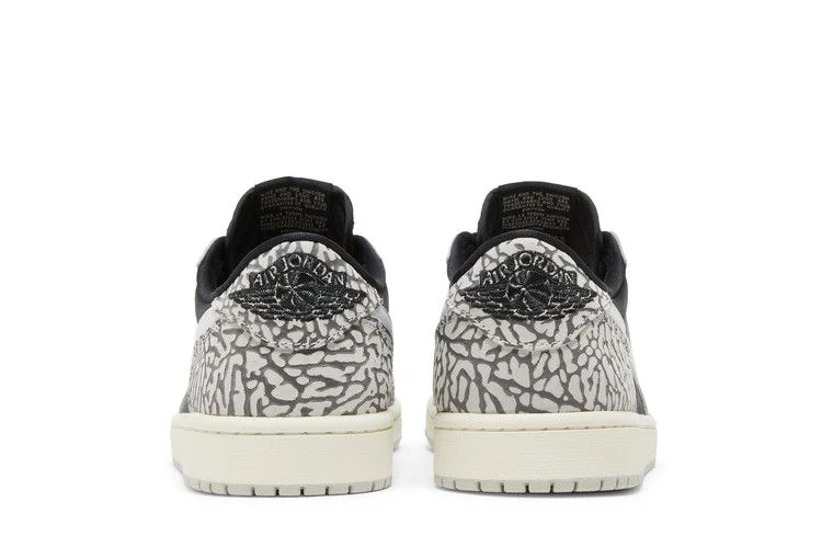 Кроссовки Air Jordan 1 Retro Low OG 'Black Cement'