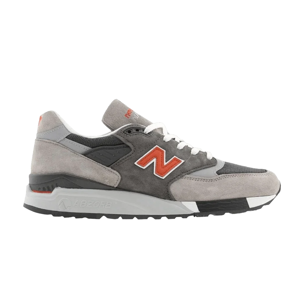 Кроссовки New Balance 998 Made in USA 'Grey Orange'