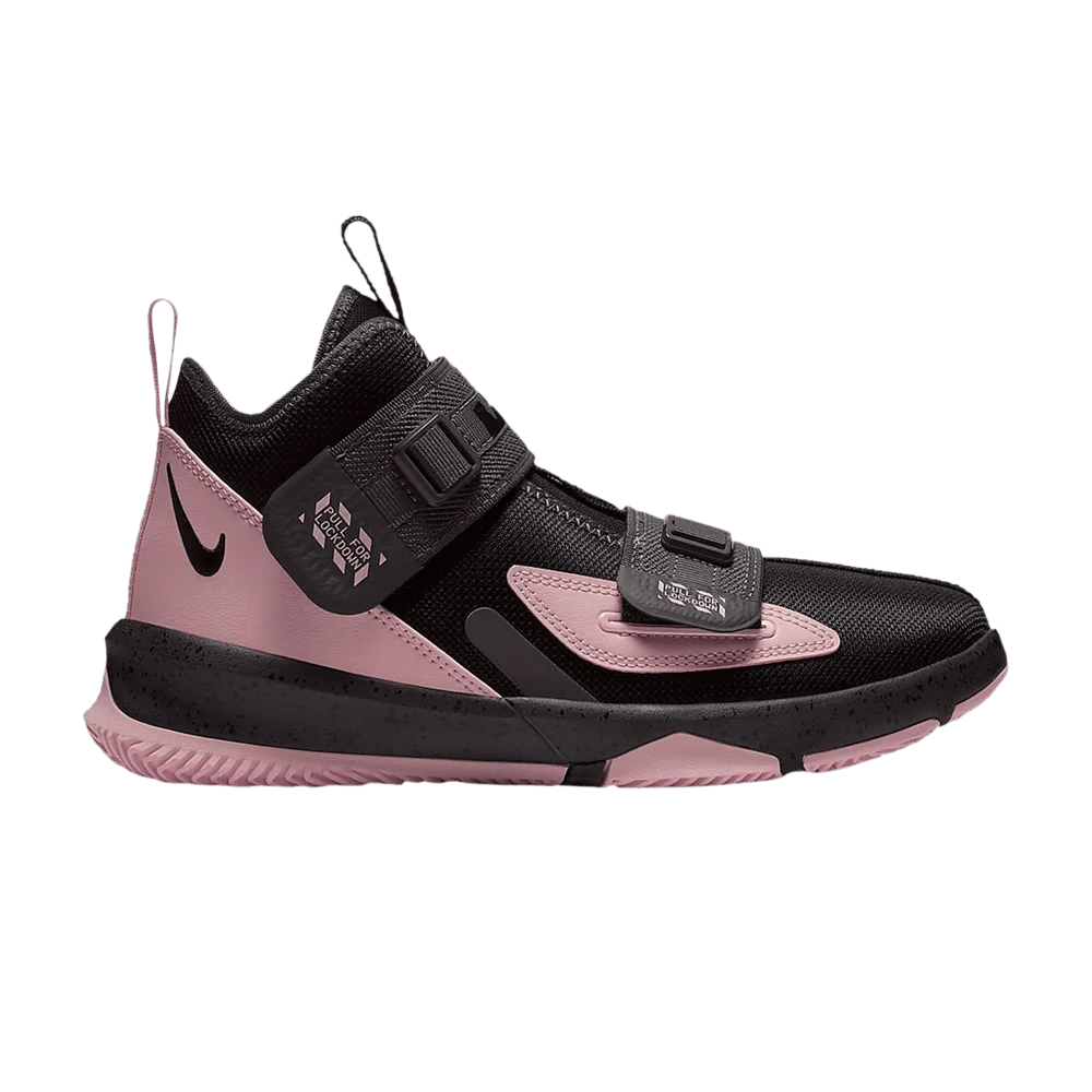Кроссовки Nike LeBron Soldier 13 GS 'Black Bleached Coral'