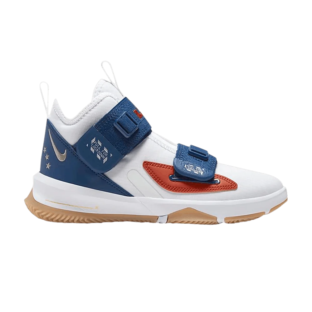 Кроссовки Nike LeBron Soldier 13 LA GS ' White Coastal Blue'