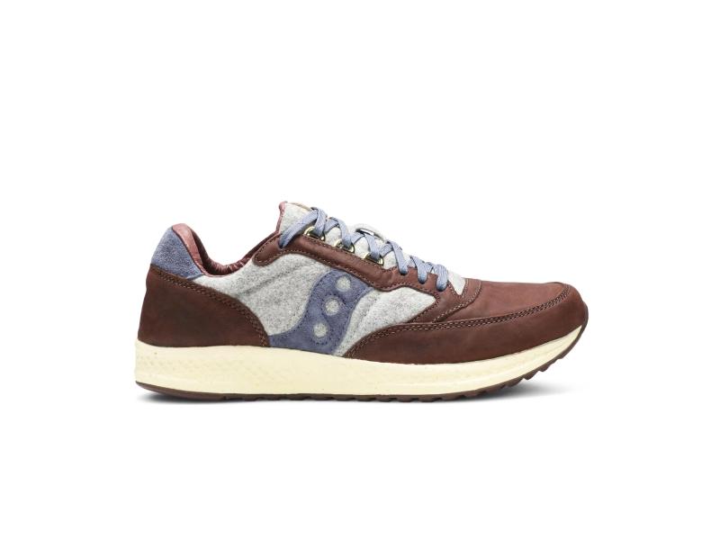 Saucony Freedom Runner Brown Grey S70421 1