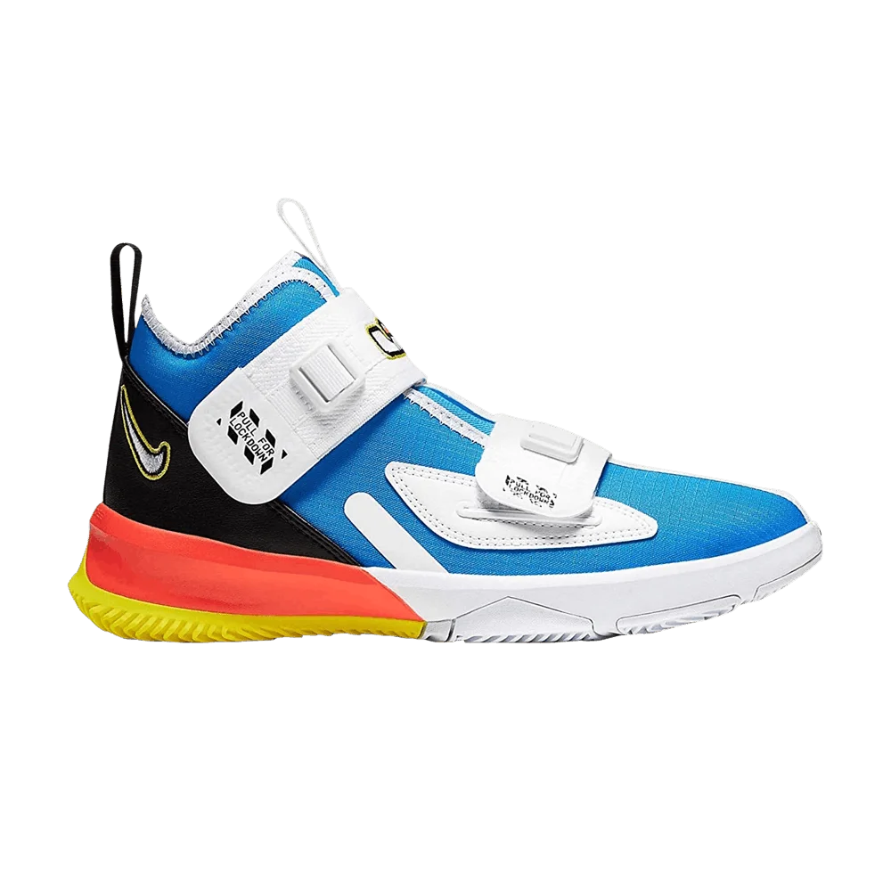 Кроссовки Nike LeBron Soldier 13 GS 'Light Photo Blue Crimson'