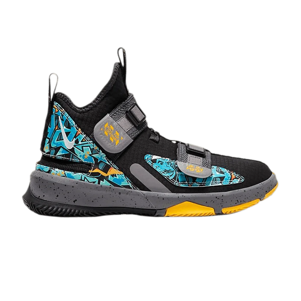 Кроссовки Nike LeBron Soldier 13 Flyease GS 'Graffiti'