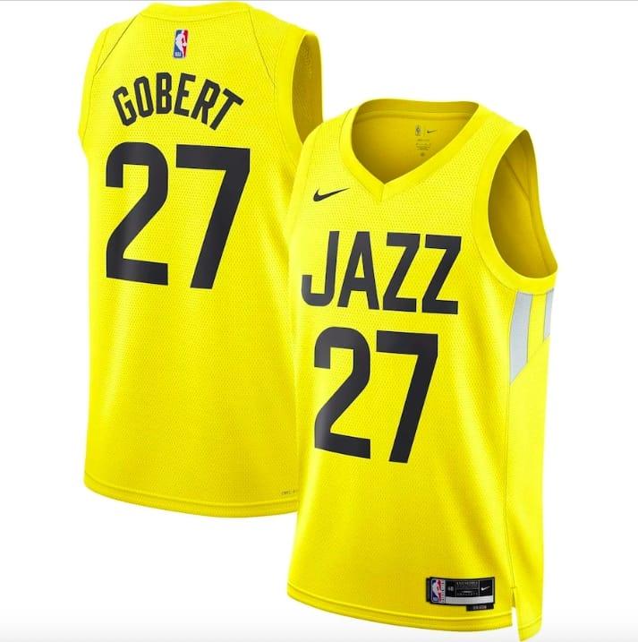 2022-23-utah-jazz-27-rudy-gobert-swingman-icon-gold-jersey