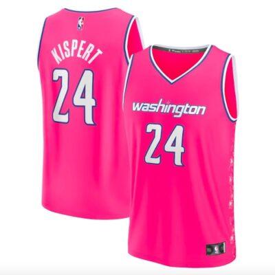 2022-23-Washington-Wizards-24-Corey-Kispert-Fastbreak-City-Pink-Jersey-1