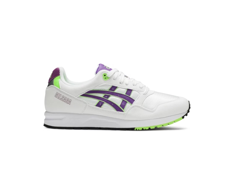 Asics tiger gel saga white best sale