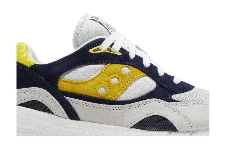 Кроссовки Saucony Shadow 6000 'Grey Navy Yellow'