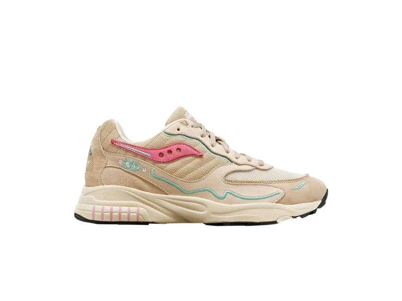 Saucony 3D Grid Hurricane Cream Pink S70670 6