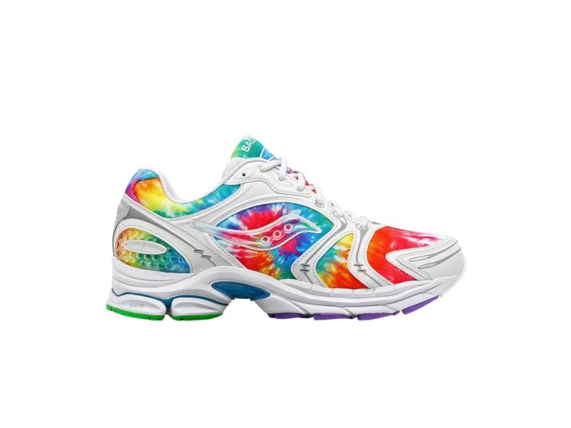 Saucony ProGrid Triumph 4 Tie Dye White S70738 1