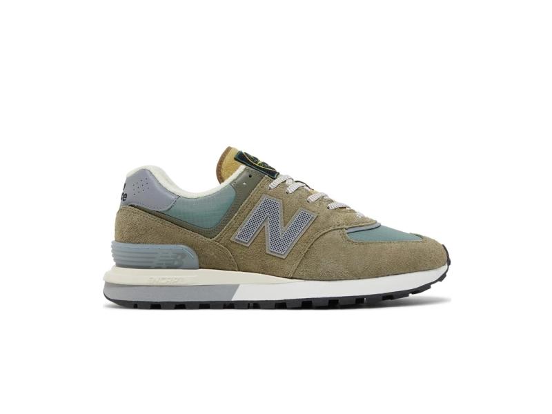 Stone Island x New Balance 574 Legacy Steel Blue U574LGST