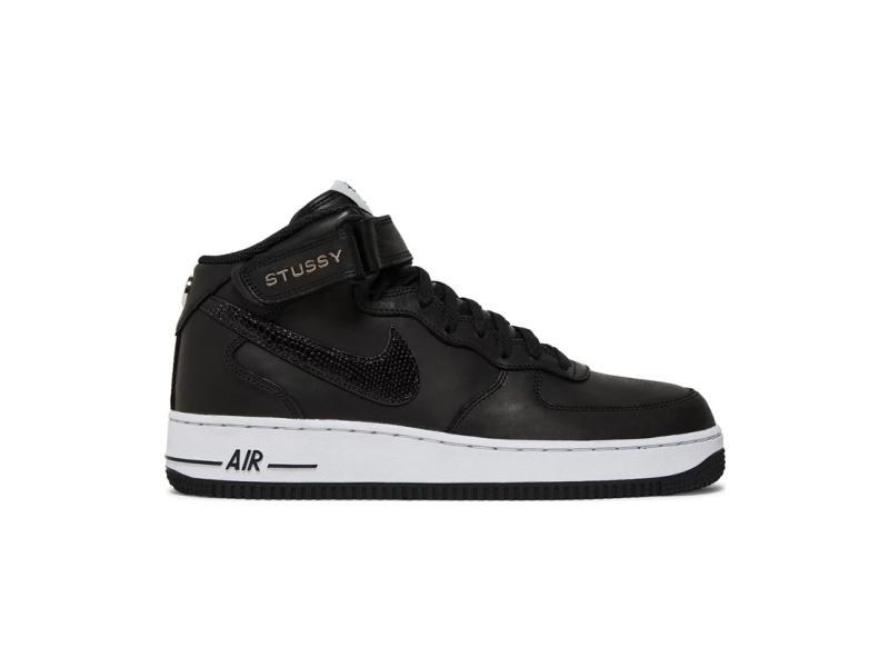 Nike air force 1 snakeskin black sale