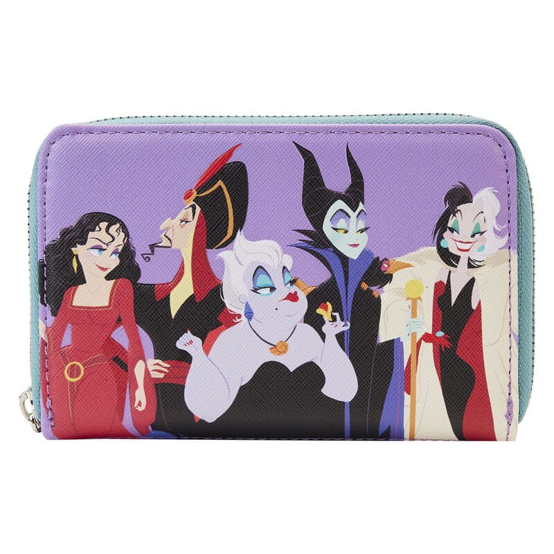 disney-villains-color-block-zip-around-wallet