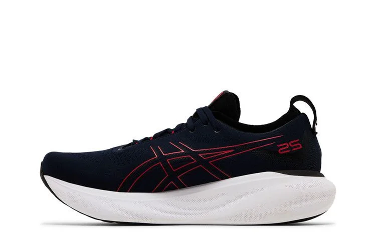 Кроссовки ASICS Gel Nimbus 25 'Midnight Electric Red'