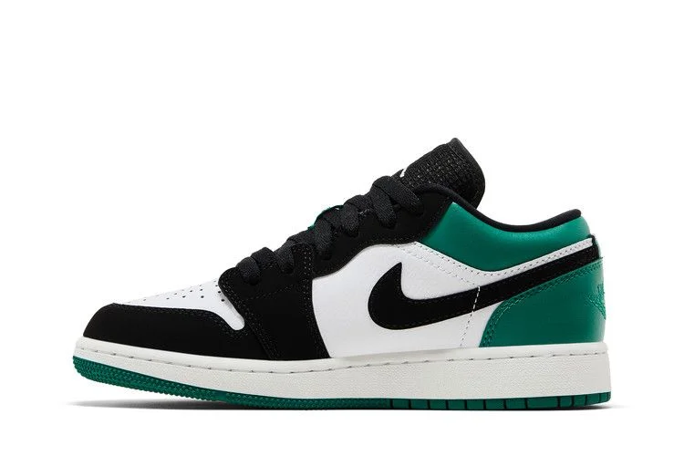Кроссовки Air Jordan 1 Low GS 'Mystic Green'
