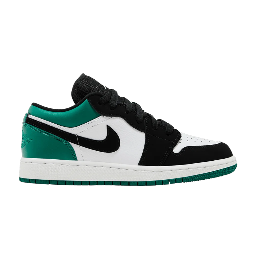 Кроссовки Air Jordan 1 Low GS 'Mystic Green'