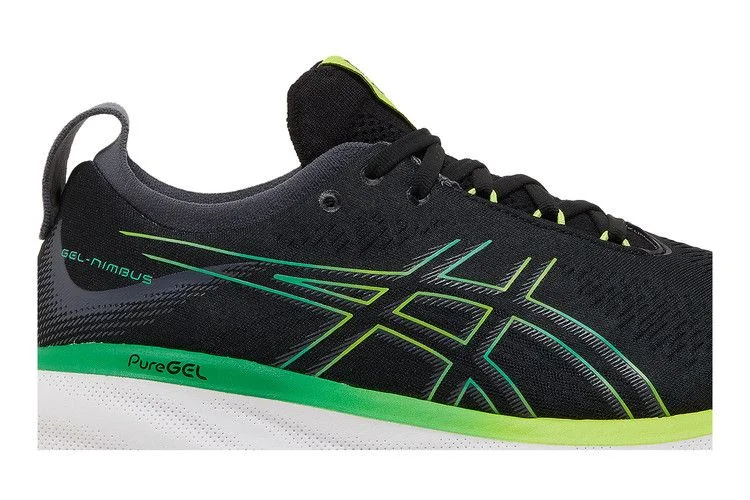 Кроссовки Asics Gel Nimbus 25 'Black Lime Zest'