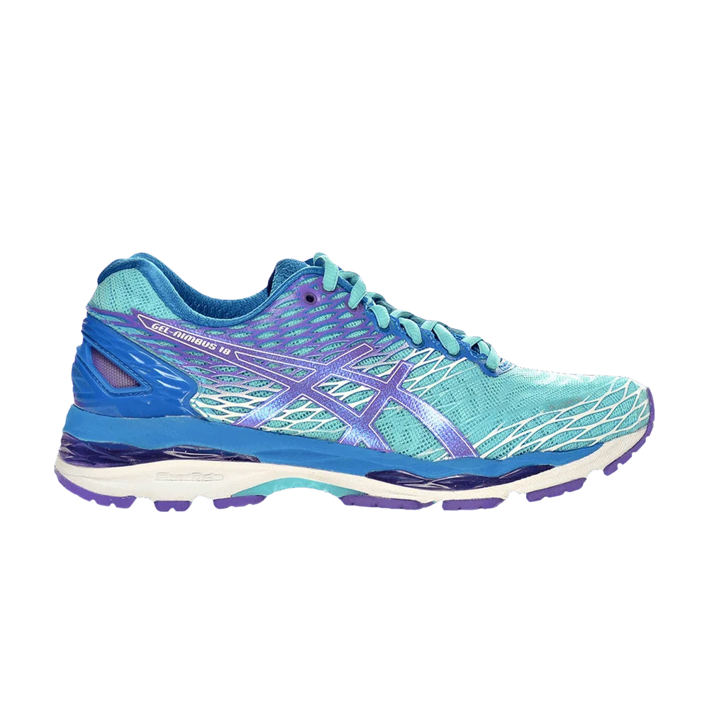 Кроссовки Asics Wmns Gel Nimbus 18 Wide 'Turquoise Iris'