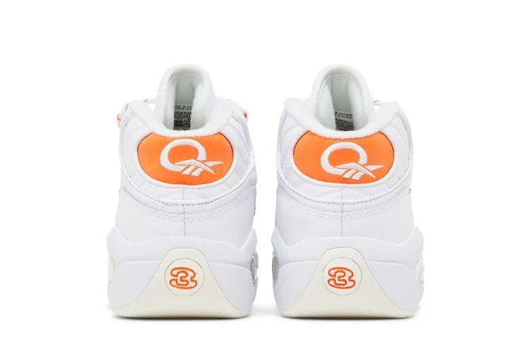 Кроссовки Reebok Question Mid 'Orange Toe' 2023