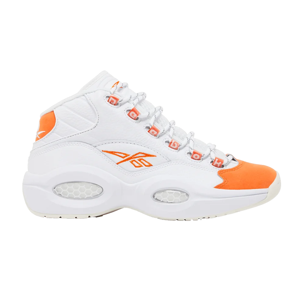 Кроссовки Reebok Question Mid 'Orange Toe' 2023