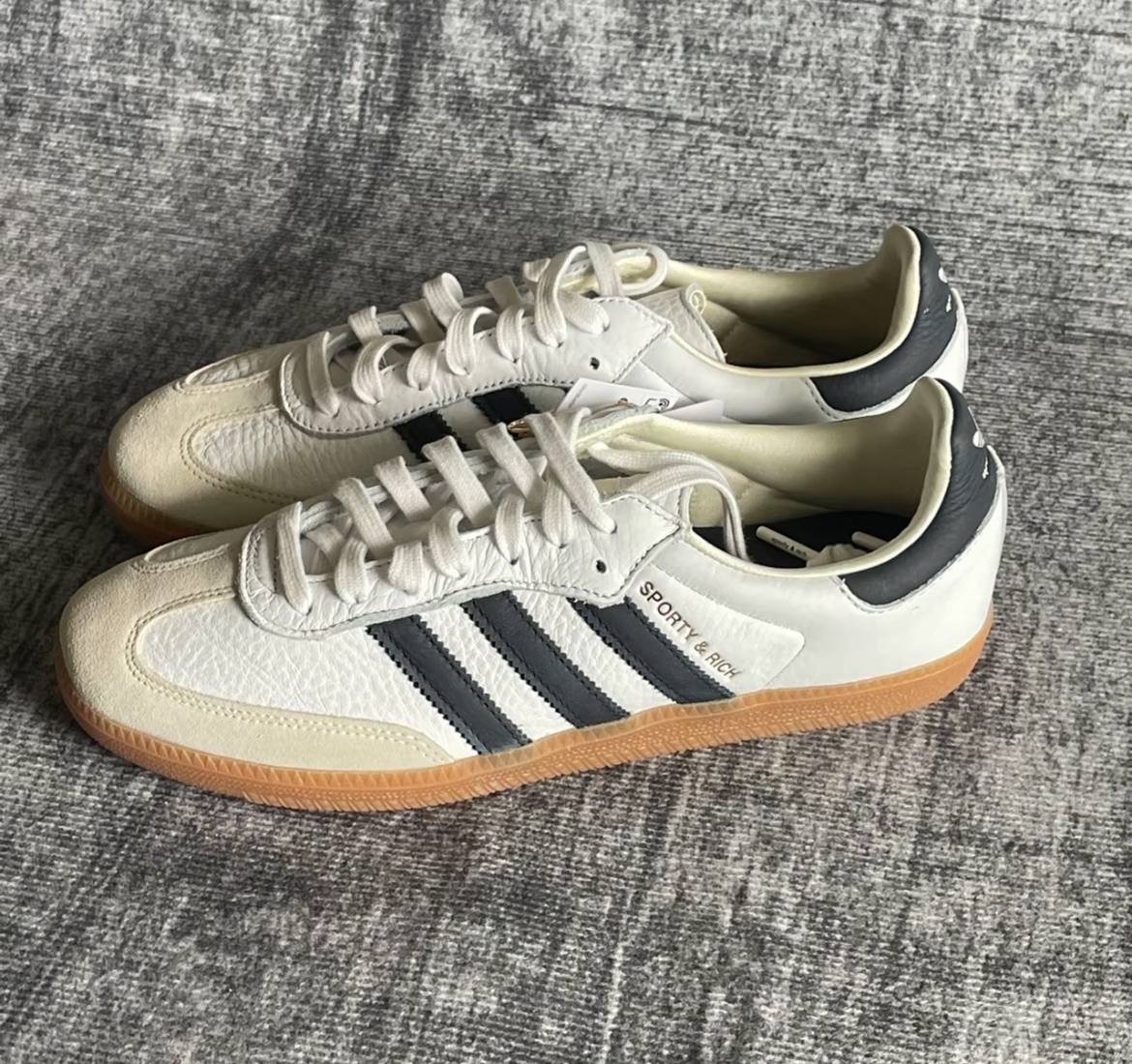Кроссовки Sporty & Rich x adidas Samba OG White Legend Ink купить ...