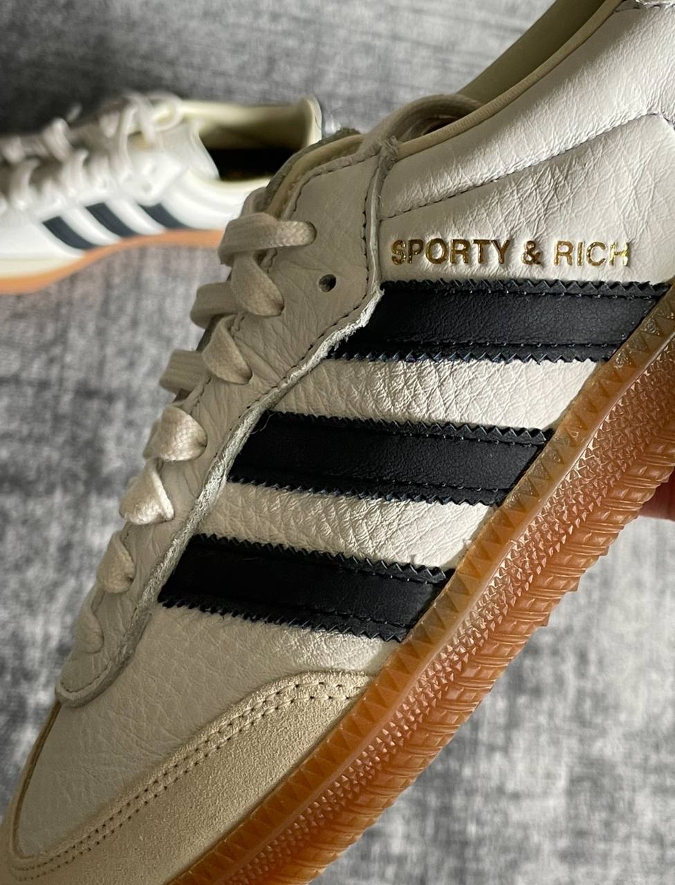 Кроссовки Sporty & Rich x adidas Samba OG White Legend Ink купить ...