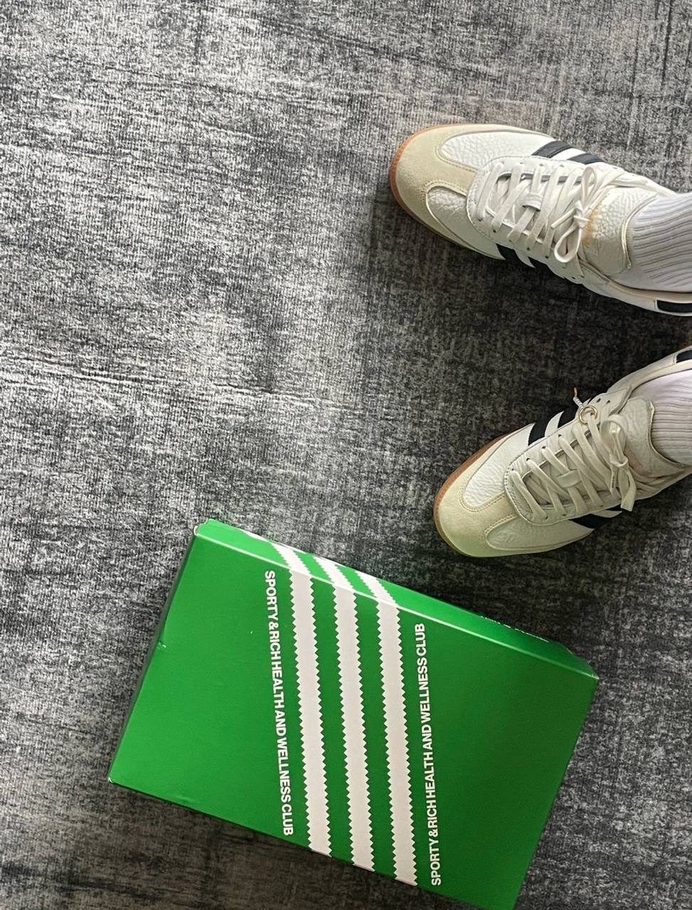 Кроссовки Sporty & Rich x adidas Samba OG White Legend Ink купить ...