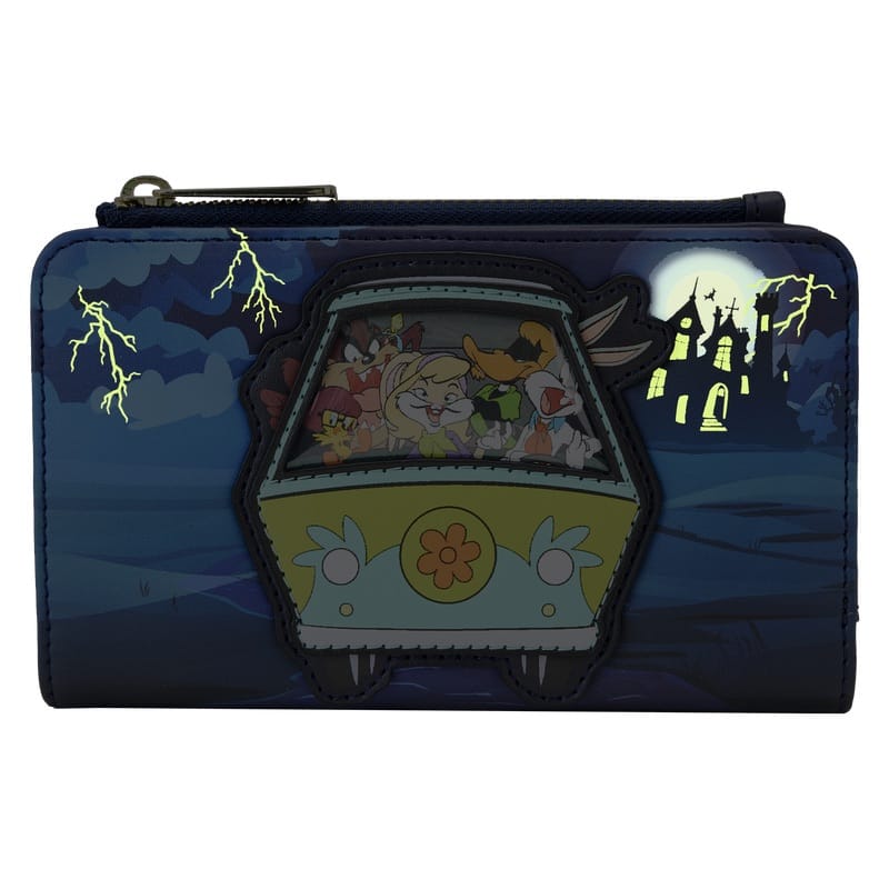 Кошелёк Warner Brothers 100th Anniversary Looney Tunes &amp; Scooby Mashup Flap Wallet