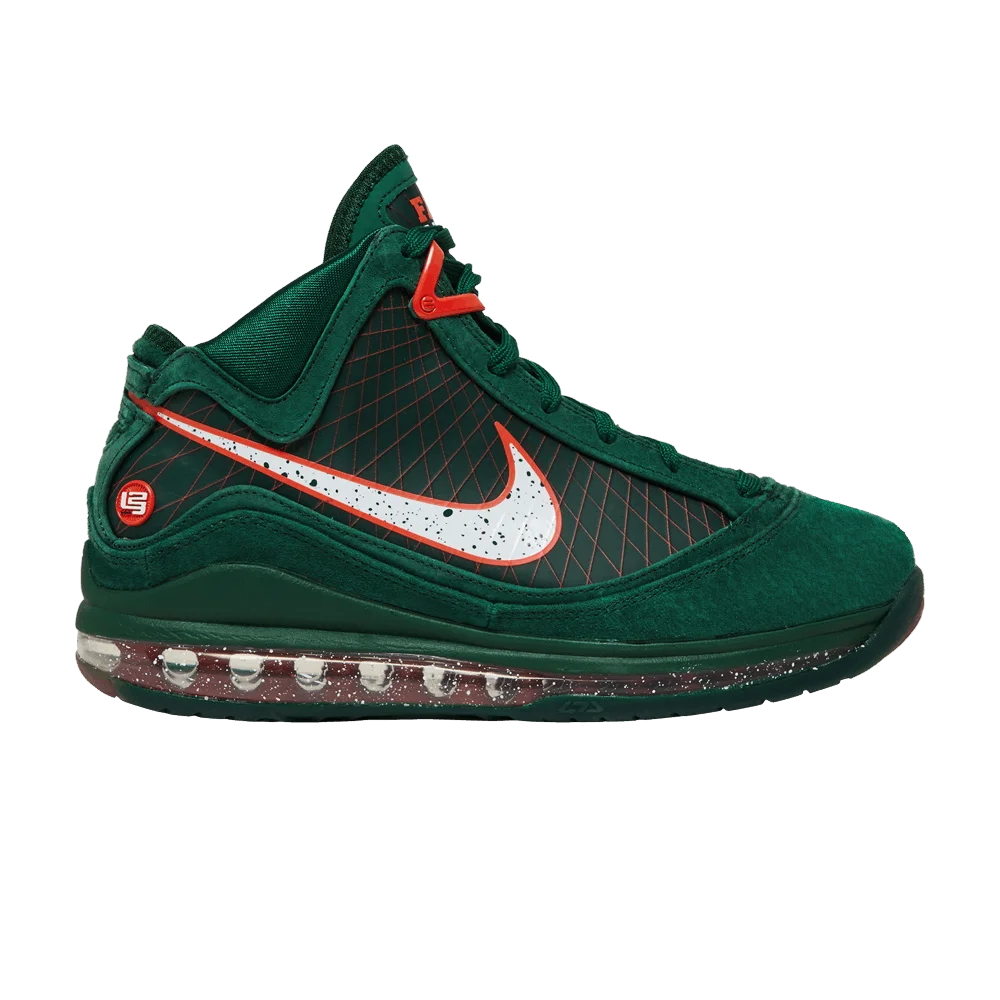 Кроссовки Florida A&M University x Nike LeBron 7 Retro 'Rattlers - Gorge Green'